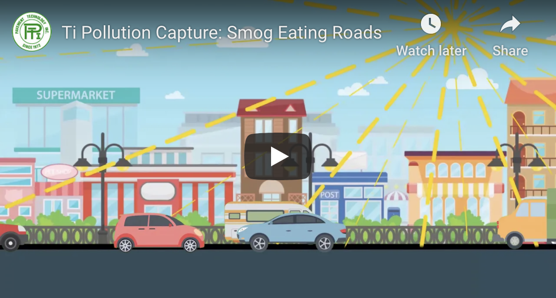 Ti Pollution Capture: Smog Eating Roads Video Thumbnail