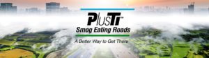 Smog eating technology for asphalt and concrete pavement.